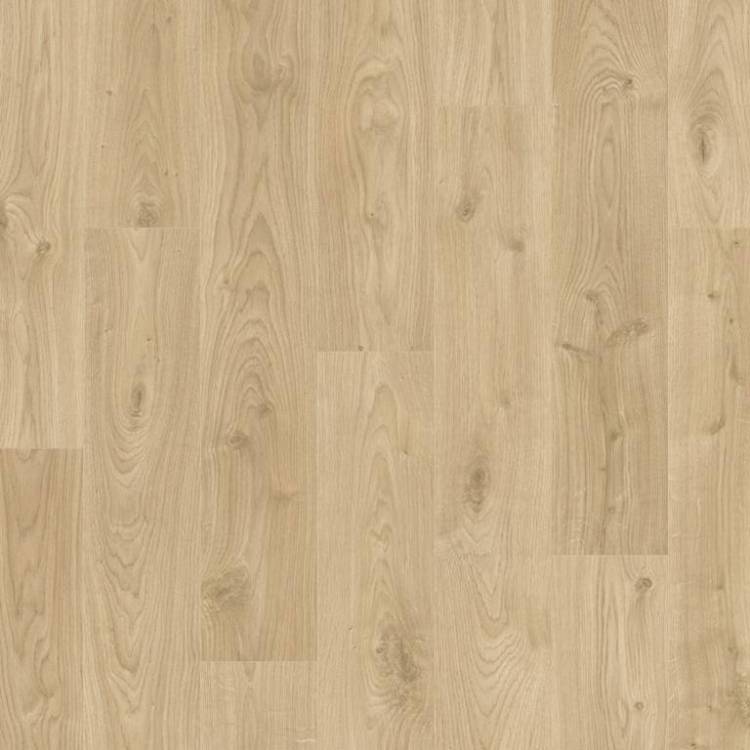 Ламинат Quick-Step Perspective Hydro 9/32 4V PER6075 Доска Дуба Белого Светло-Бежевая 1380x156