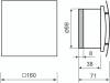 Вытяжной вентилятор MMotors JSC ММ-Р 01 белый фото 5
