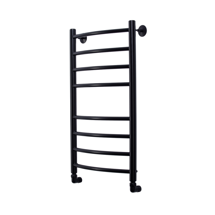 Полотенцесушитель водяной Comfysan Noumi 013806 W-8 80/40 черный матовый