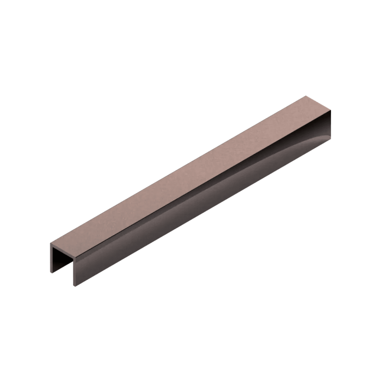 Профиль П-образный Neexy pv85-15 RG розовый блестящий 270x0.6x1