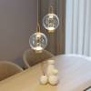 Подвесной светодиодный светильник Eurosvet Frasco 50267/1 LED латунь фото 2