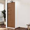 Душевая перегородка Vincea Walk in WS VSW-1HWS900GSB профиль черный, стекло янтарь, 90x200