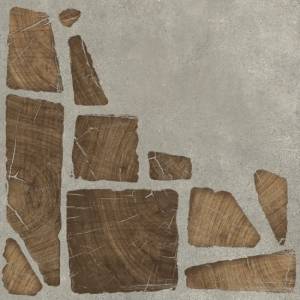 Керамогранит Cersanit Woodland WL4R092 серый  42x42