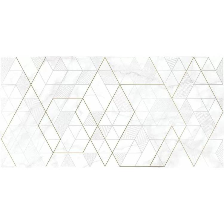 Вставка Cersanit Calacatta KT2L052DT Ромбы Белый 29.8x59.8