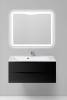 Тумба с раковиной Belbagno Marino MARINO-1100-2C-SO-NL-P 110x45x50 Nero Lucido подвесная с двумя выкатными ящиками фото 8