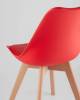 Набор из 4 стульев Stool Group Frankfurt Y863 red X4 красный фото 7