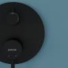 Душевой комплект Sancos Select SC3003MB с внутренней частью, черный матовый фото 3