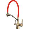 Смеситель для кухни Savol S-L1805C-03 с гибким изливом