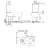 Унитаз-компакт Creo Ceramique Toulor HDC609P/HDS609A безободковый, с сиденьем микролифт фото 6