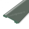 Плинтус Solid UHD 05/80 Моноколор Олива Зеленая 2400x80x13 фото 2