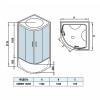 Душевая кабина WeltWasser WW500 Emmer 15055-2 10000004658 150x150x217 фото 15