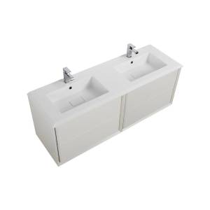 Тумба с раковиной Cezares Bellagio 140 bianco opaco