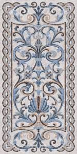 Керамогранит Kerama Marazzi Ковры SG590902R синий декорированный лаппатированный Ковер 238.5x119.5