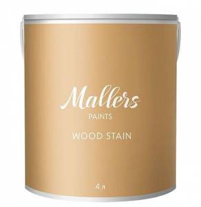Лессирующая краска для дерева Mallers Wood Stain 4 л
