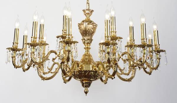 Большая подвесная люстра хрустальная Dio D`arte Estrada E 1.1.18.600 CG