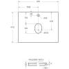 Столешница Belbagno KEP-60-BO 61.6x46.8x1 Bianco Opaco фото 2
