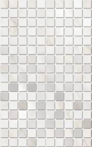 Декор Kerama Marazzi Гран Пале MM6359 белый мозаичный 25x40