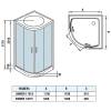 Душевая кабина WeltWasser WW500 Emmer 12015-2 10000004653 120x120x217 фото 16