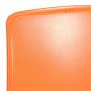 Стул Tetchair Genius (mod 75) 21875 оранжевый, ножки хром, металл, пластик фото 8