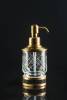 Дозатор Boheme Royal Cristal 10929-G-B настольный Black Gold фото 3