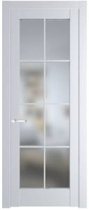 Межкомнатная дверь Profil Doors 4.1.2 (р.8) PD полотно Вайт, стекло матовое с двух сторон 600x2000