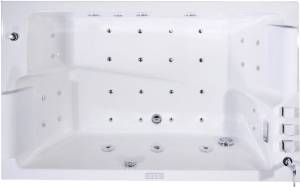 Акриловая ванна Orans BT-62115BR 170x100