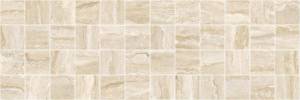 Декор Laparet Glossy MM11189 Мозаичный Бежевый 60x20