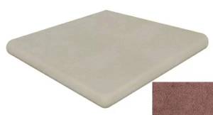 Ступень Gres de Aragon Capri 905655 Rojo Esquina Redondo 33x33