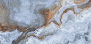 Керамогранит Belleza Harlow Blue Golden Glossy Carving 60х120
