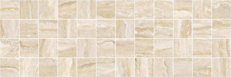 Декор Laparet Glossy MM11189 Мозаичный Бежевый 60x20