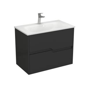 Тумба с раковиной Veneciana Veneto 80 58058 черный матовый