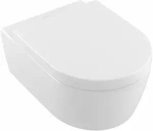 Унитаз подвесной Villeroy&Boch Avento 5656HR01 alpin, безободковый