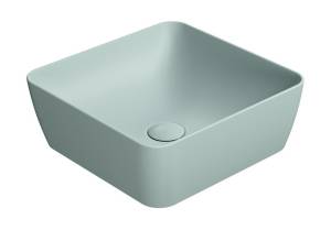 Раковина GSI Nubes 903815 голубой матовый, 38x38