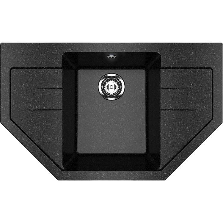 Мойка кухонная Ulgran Classic U-609-308 черный