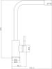 Смеситель для кухни ZorG Steel Hammer SH 5191 INOX фото 2
