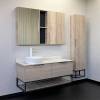 Тумба с раковиной Comforty Порто-120-1 00-00008905 дуб дымчатый фото 5