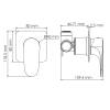 Смеситель для душа Wasserkraft Weida 3151, хром фото 2
