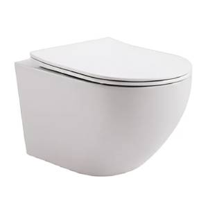 Унитаз подвесной Splendy Light LI10152VTNWG безободковый, сиденье микролифт, белый