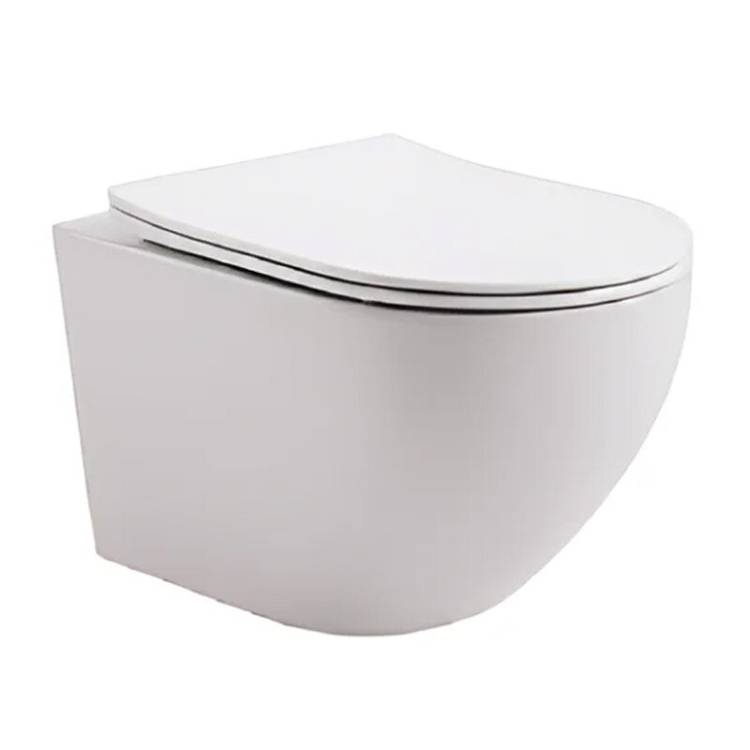 Унитаз подвесной Splendy Light LI10152VTNWG безободковый, сиденье микролифт, белый