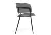 Стул на металлокаркасе Woodville Осло 674662 темно-серый (H-15) / черный фото 3