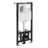 Система инсталляции для унитазов Wasserkraft Aller 10TLT.010.ME.BN02 клавиша никель