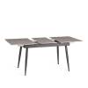 Стол обеденный Tetchair Balmoral 21860 серый, черный 120(160)x80x75 фото 6