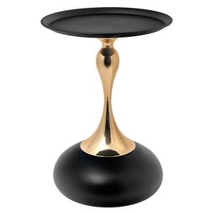 Кофейный столик Bradex Home Angel FR 1027 черный, металл 40x40x55
