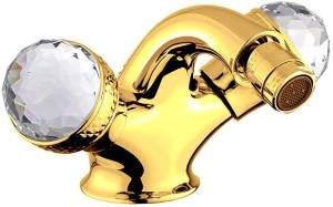 Смеситель для биде Migliore Axo Swarovski 18503 золото