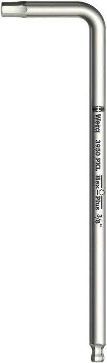 Г-образный ключ WERA 3950 PKL с шаром, 3/32 x 112 мм