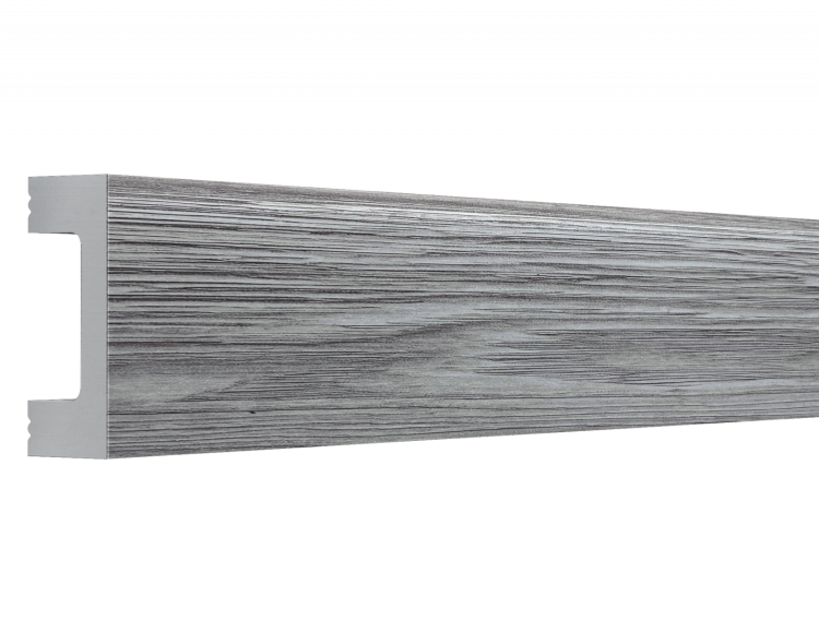 Молдинг Bello Deco XPS POLYMER МЛ 18/2.6 Льняной дуб 260x1.5x4