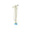 Смеситель для ванны Aquatek Классик AQ1545PG напольный, с внутренней частью, полированное золото