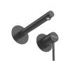 Смеситель для раковины Cezares Relax RELAX-BLI2-2-NOP-W0 черный матовый фото 3