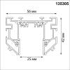 Шинопровод однофазный встраиваемый Novotech Vector 135305 3м фото 2