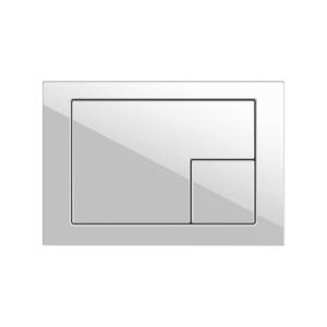 Кнопка смыва Cersanit Corner 64077 белая